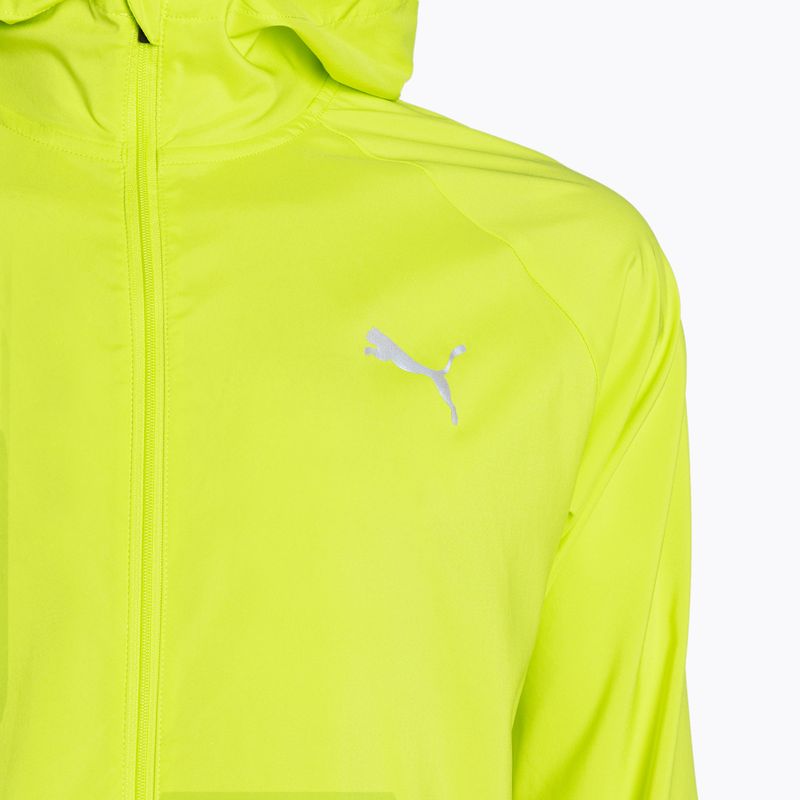 Kurtka męska PUMA Run Favoriteoven Hooded green 3