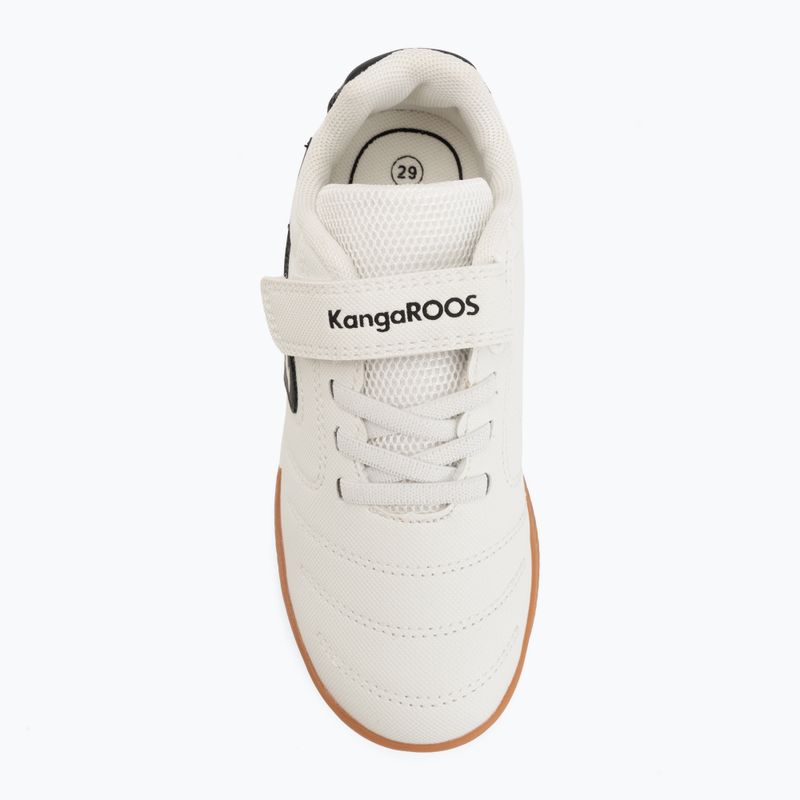 Buty dziecięce KangaROOS K5-Drib EV white/jet black 5