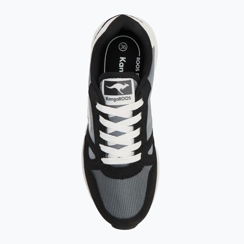 Buty dziecięce KangaROOS K-Sneak Jay jet black/steel grey 5