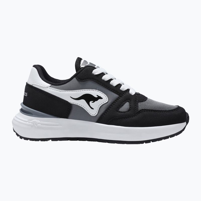 Buty dziecięce KangaROOS K-Sneak Jay jet black/steel grey 8