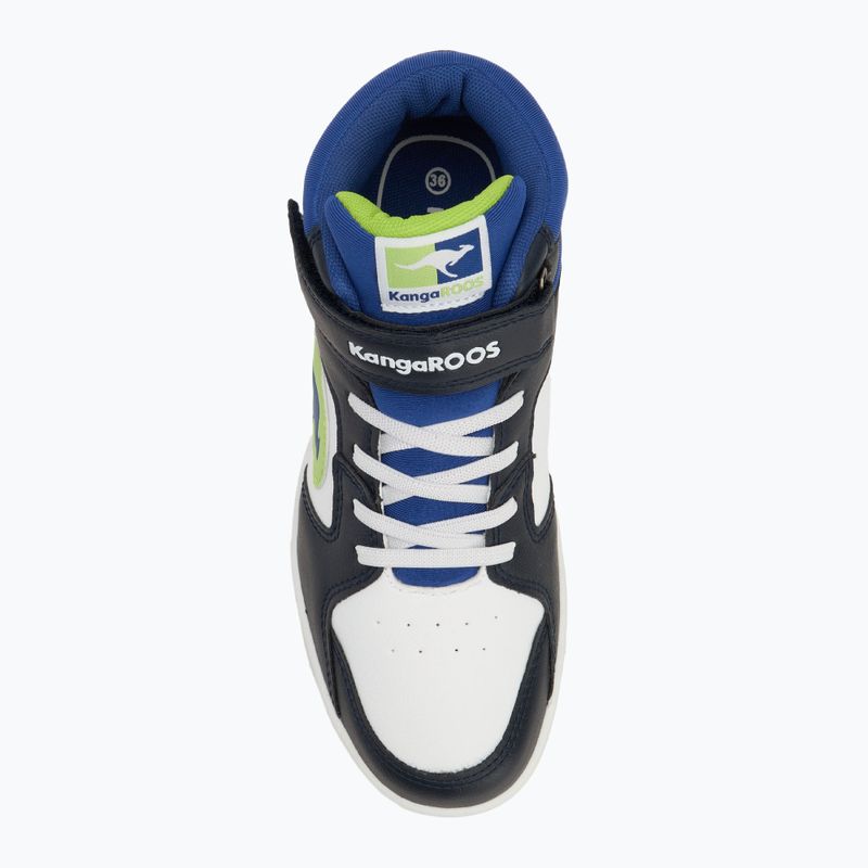 Buty dziecięce KangaROOS K-CP Hogan EV dark navy/lime 5