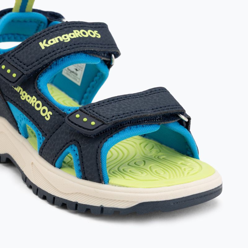 Sandały dziecięce Kangaroos K-AS Ture dk navy/lime 7