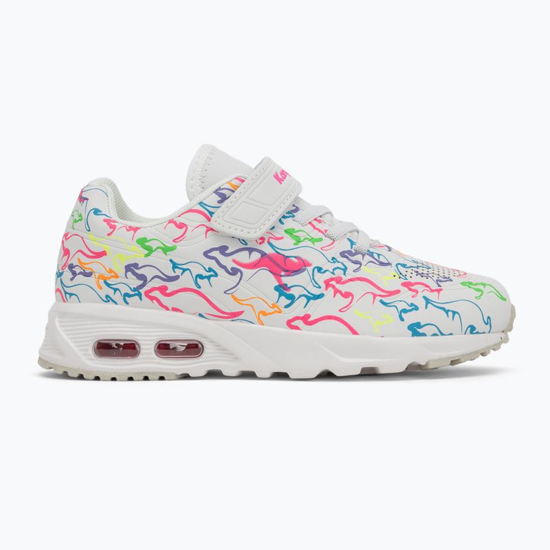 Buty dziecięce KangaROOS KX-Mega Multi EV 0090 white/multi 2