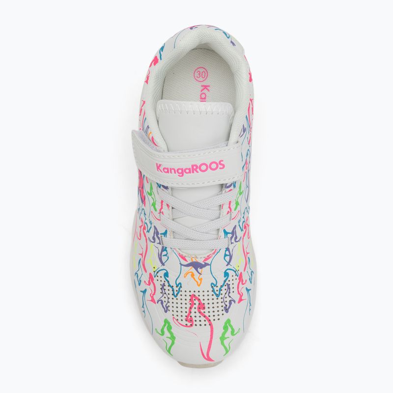 Buty dziecięce KangaROOS KX-Mega Multi EV 0090 white/multi 5