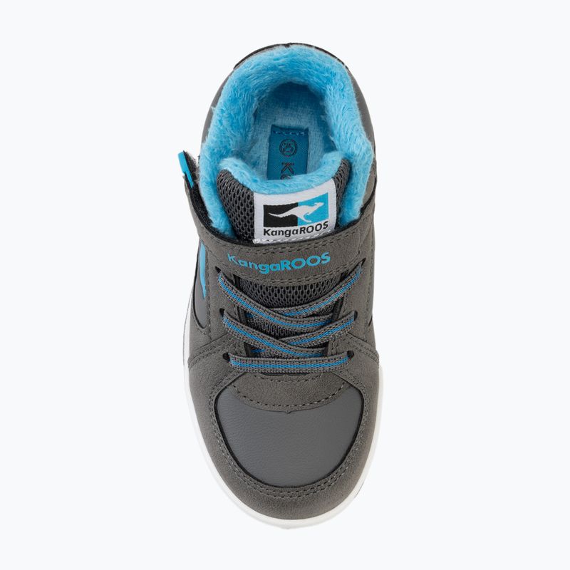 Buty dziecięce KangaROOS K-CPI Kalino Mid EV steel grey / sky 5