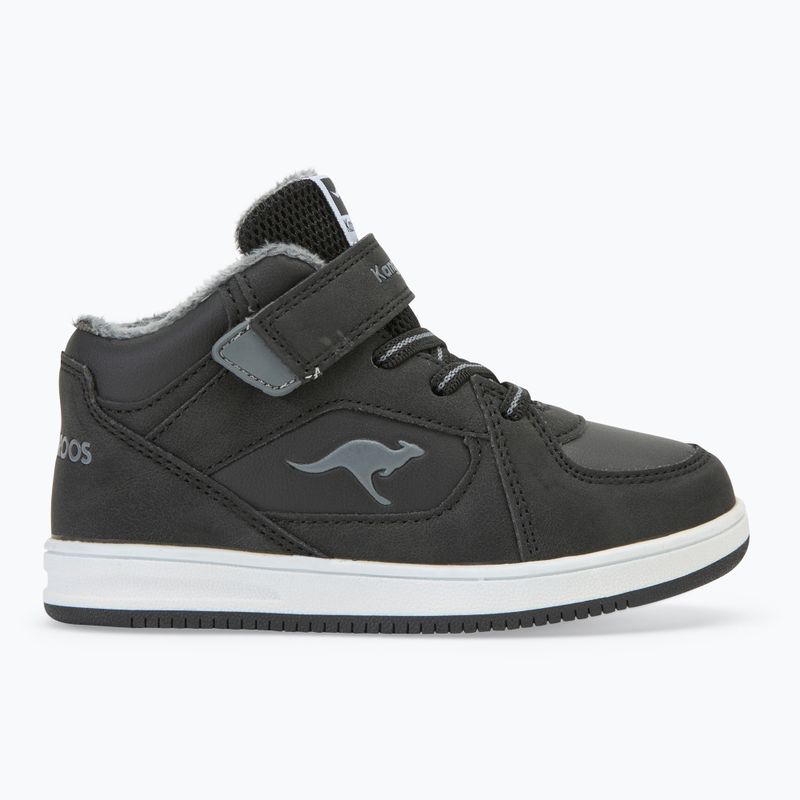 Buty dziecięce KangaROOS K-CPI Kalino Mid EV jet black/steel grey 2