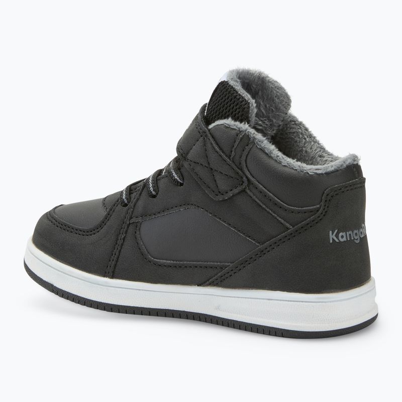 Buty dziecięce KangaROOS K-CPI Kalino Mid EV jet black/steel grey 3