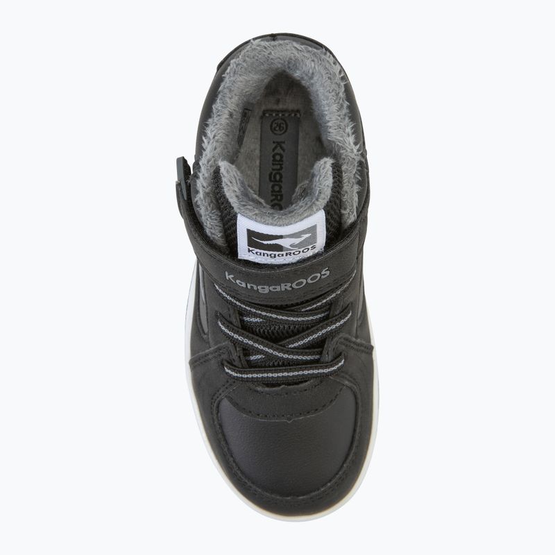 Buty dziecięce KangaROOS K-CPI Kalino Mid EV jet black/steel grey 5