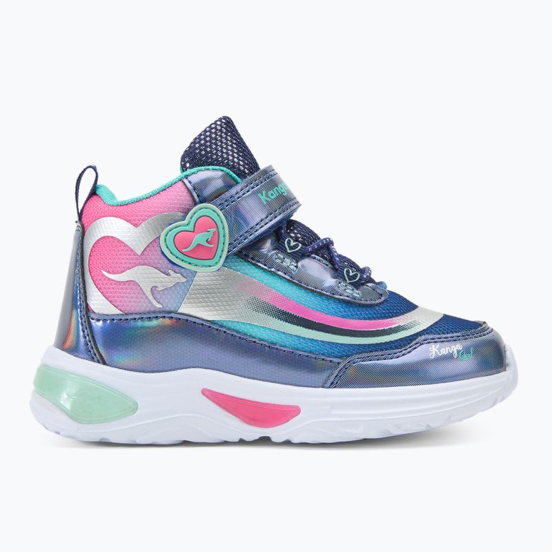 Buty dziecięce KangaROOS K-SLG Willow Mid EV navy/ocean 2