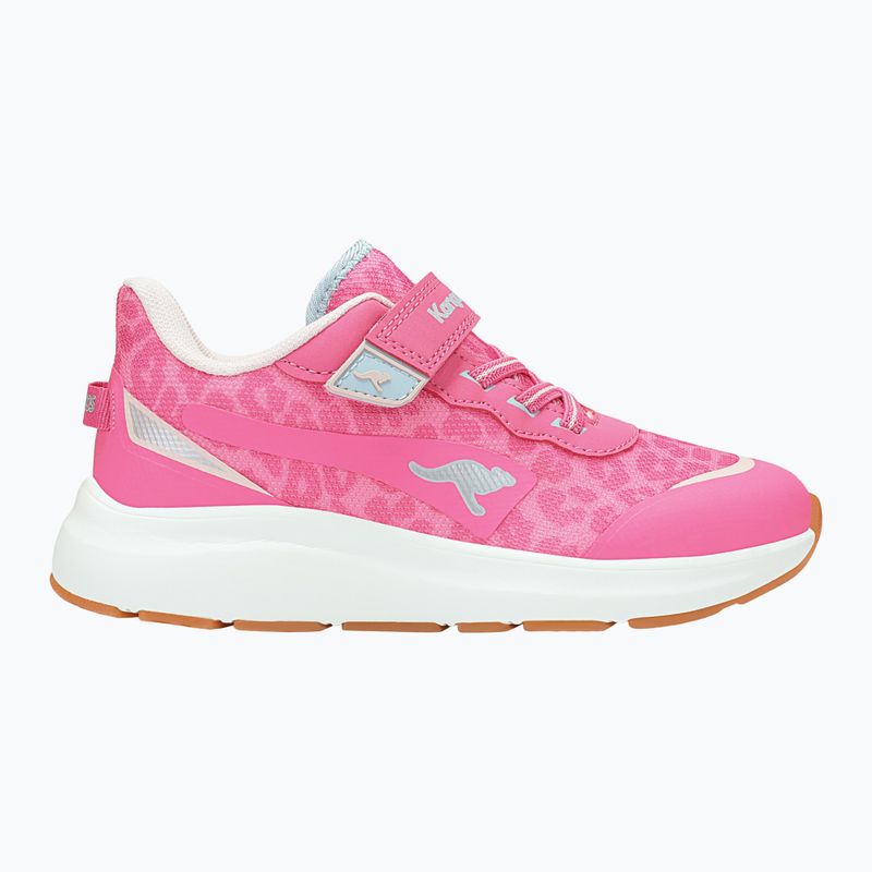 Buty dziecięce KangaROOS KB-Fancy EV daisy pink / blue sky 8