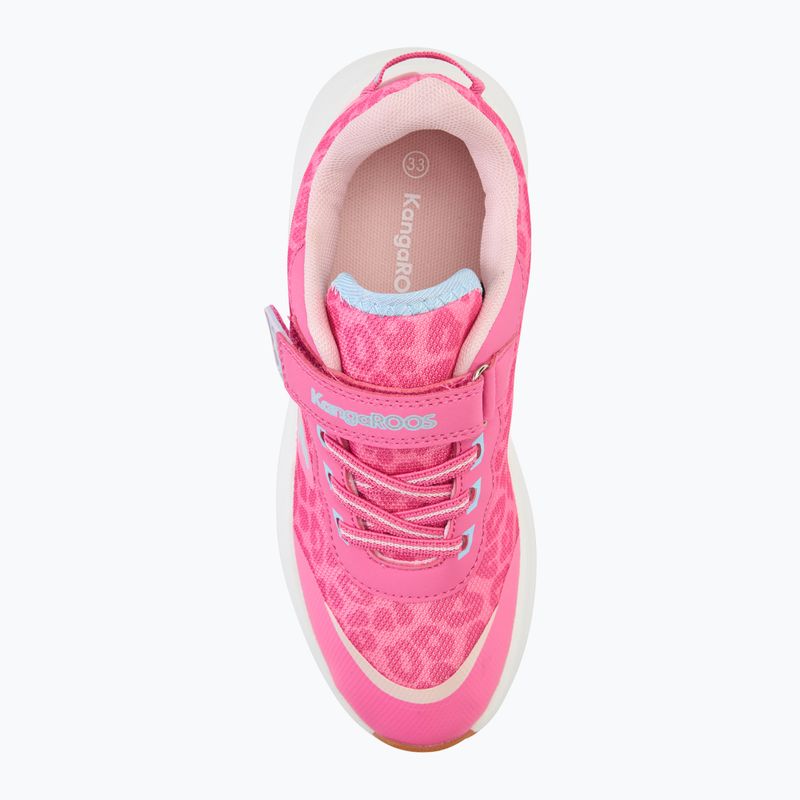 Buty dziecięce KangaROOS KB-Fancy EV daisy pink / blue sky 5