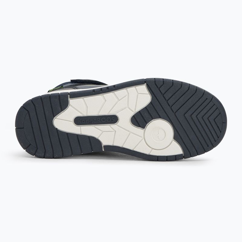 Buty dziecięce KangaROOS K-CP Bound Mid EV dark navy/lime 4