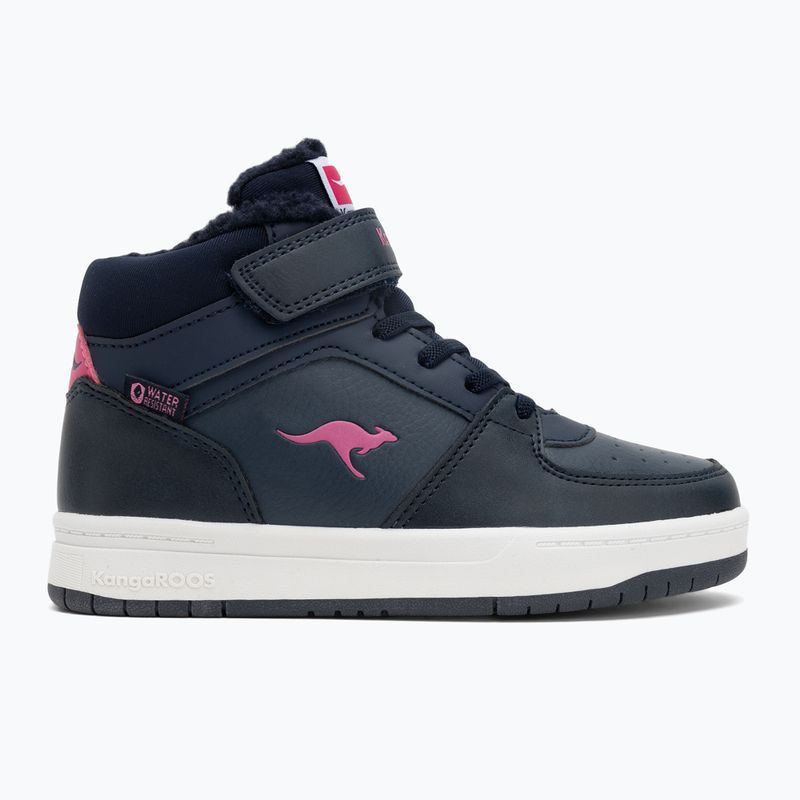 Buty dziecięce KangaROOS K-CP Bound Mid EV dark navy/daisy pink 2