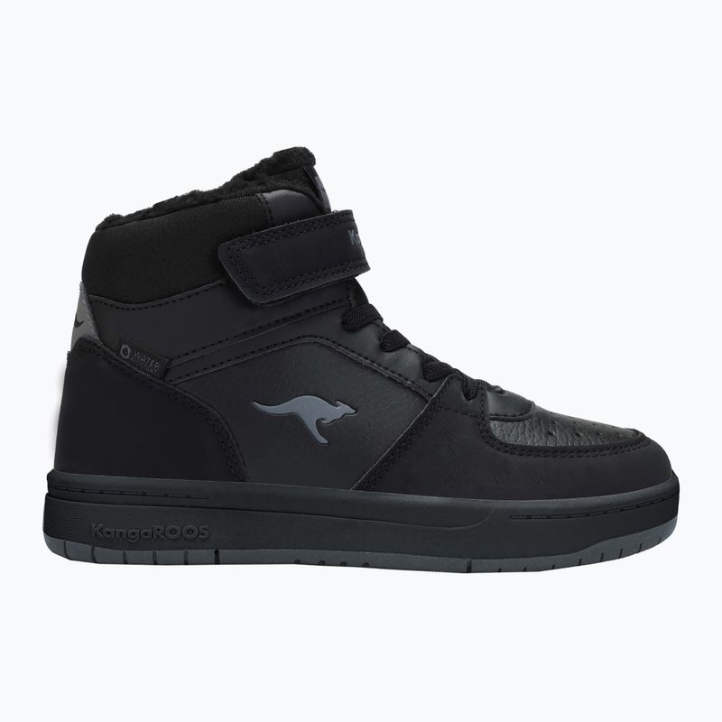 Buty dziecięce KangaROOS K-CP Bound Mid EV jet black / steel grey 8