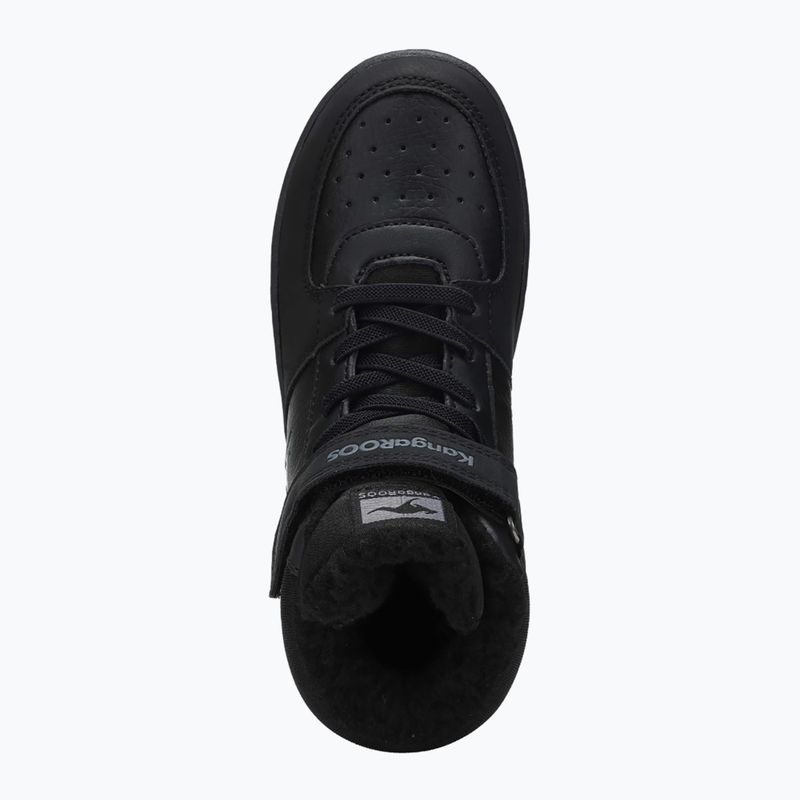 Buty dziecięce KangaROOS K-CP Bound Mid EV jet black / steel grey 12