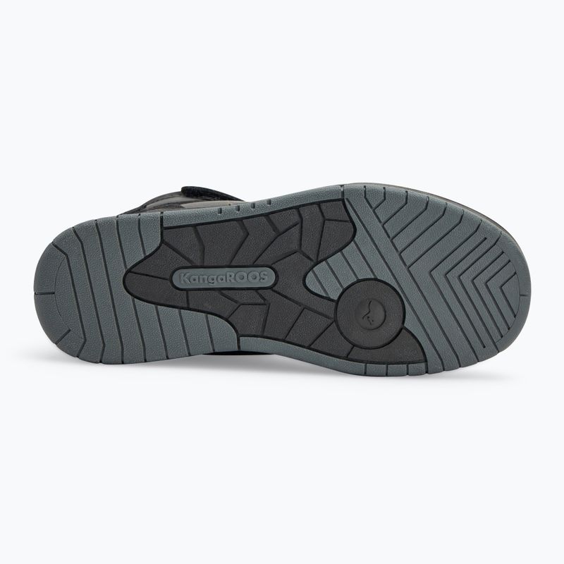 Buty dziecięce KangaROOS K-CP Bound Mid EV jet black / steel grey 4