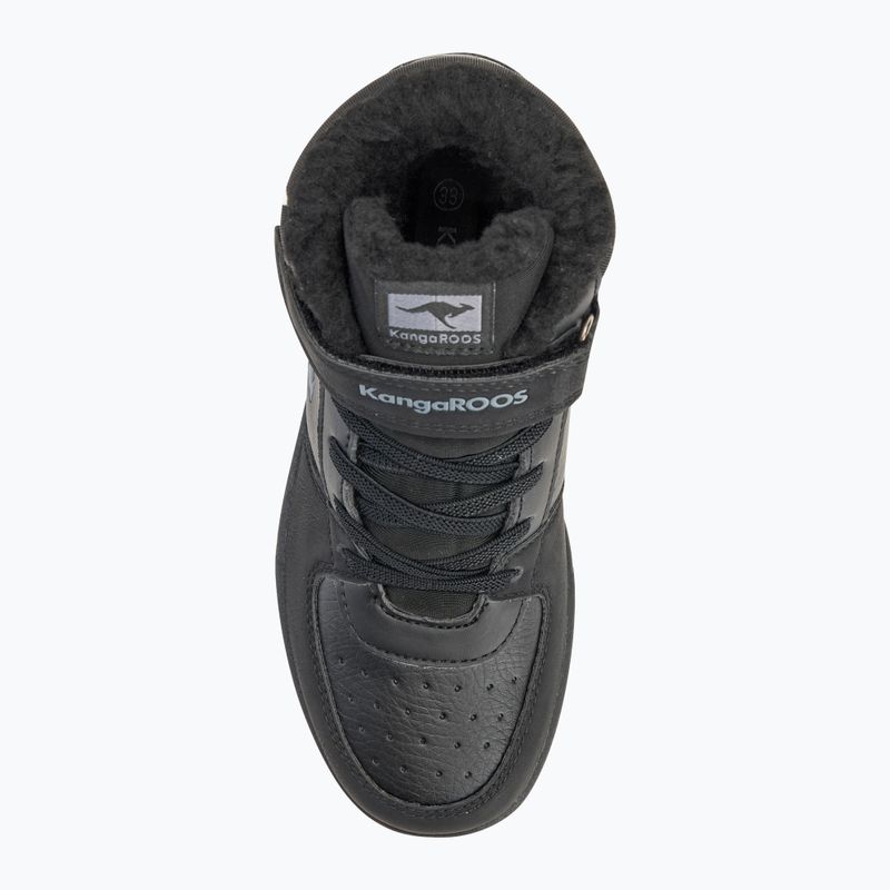 Buty dziecięce KangaROOS K-CP Bound Mid EV jet black / steel grey 5