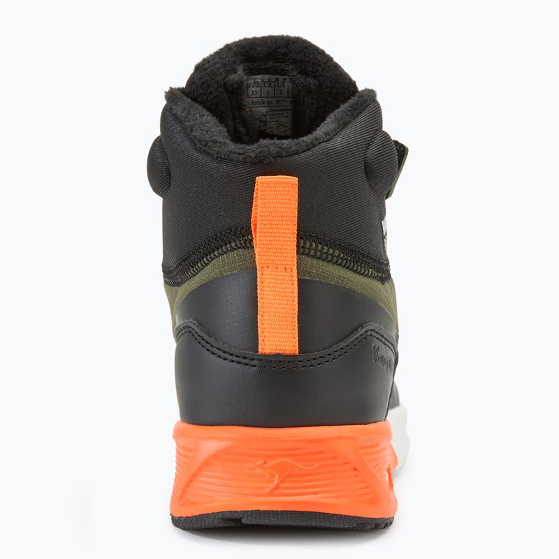 Buty dziecięce KangaROOS KX-Toke Mid EV military green / neon orange 6