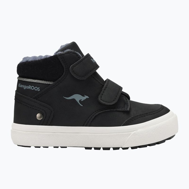 Buty dziecięce KangaROOS KaVu Primo V jet black/steel grey 8