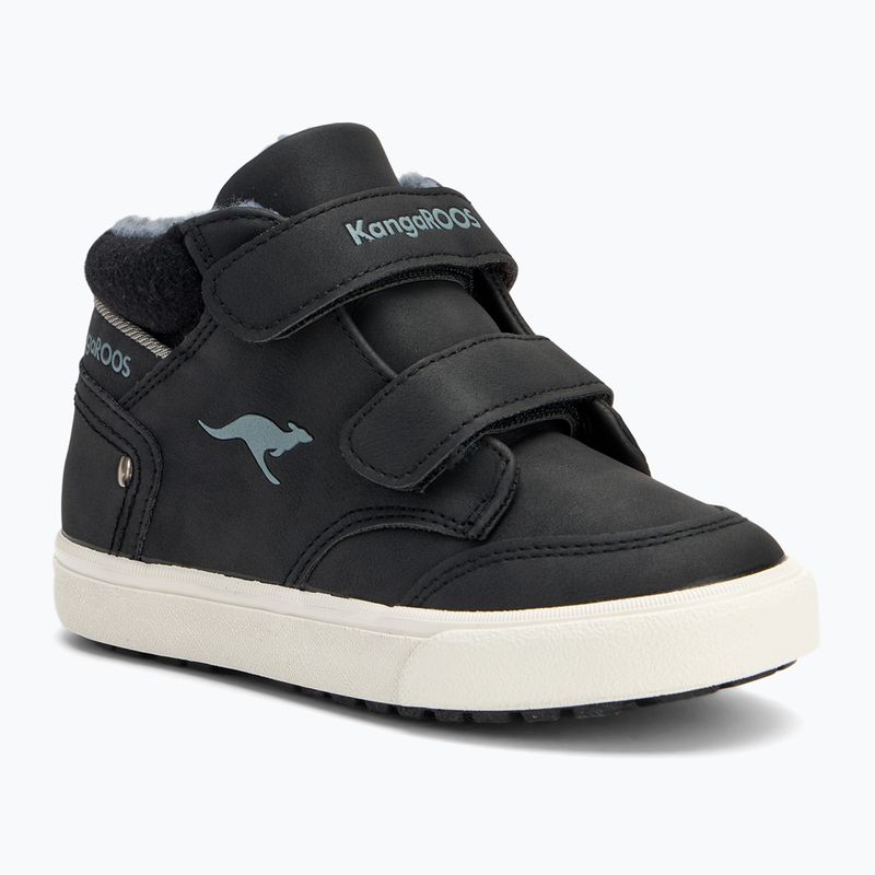 Buty dziecięce KangaROOS KaVu Primo V jet black/steel grey