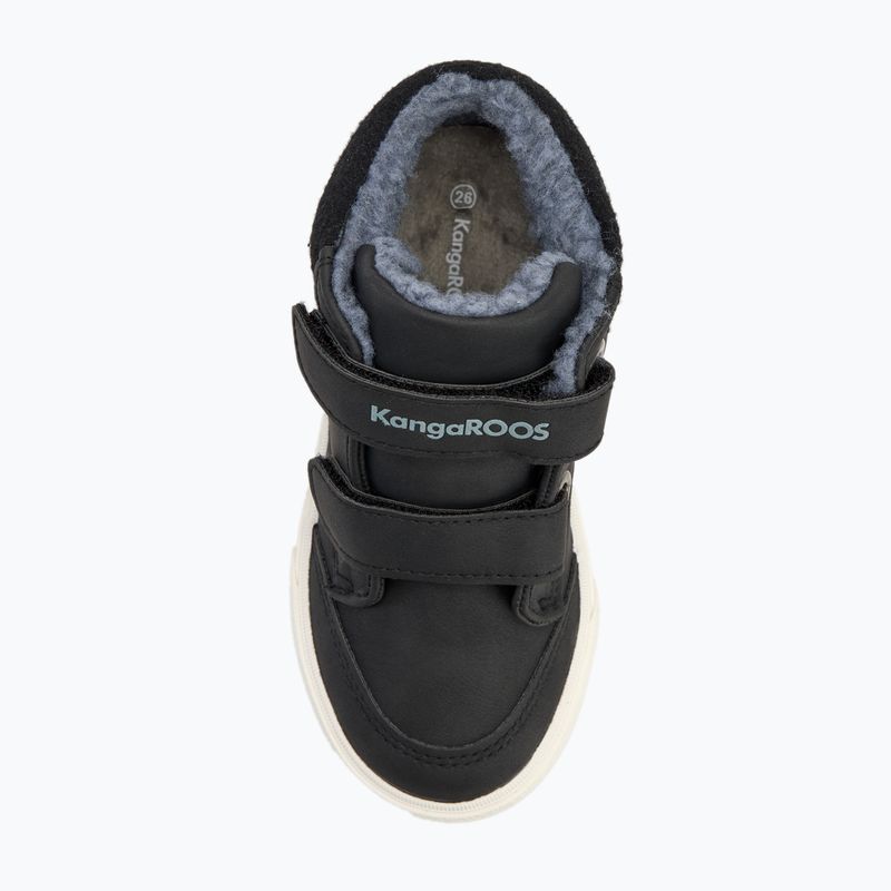 Buty dziecięce KangaROOS KaVu Primo V jet black/steel grey 5