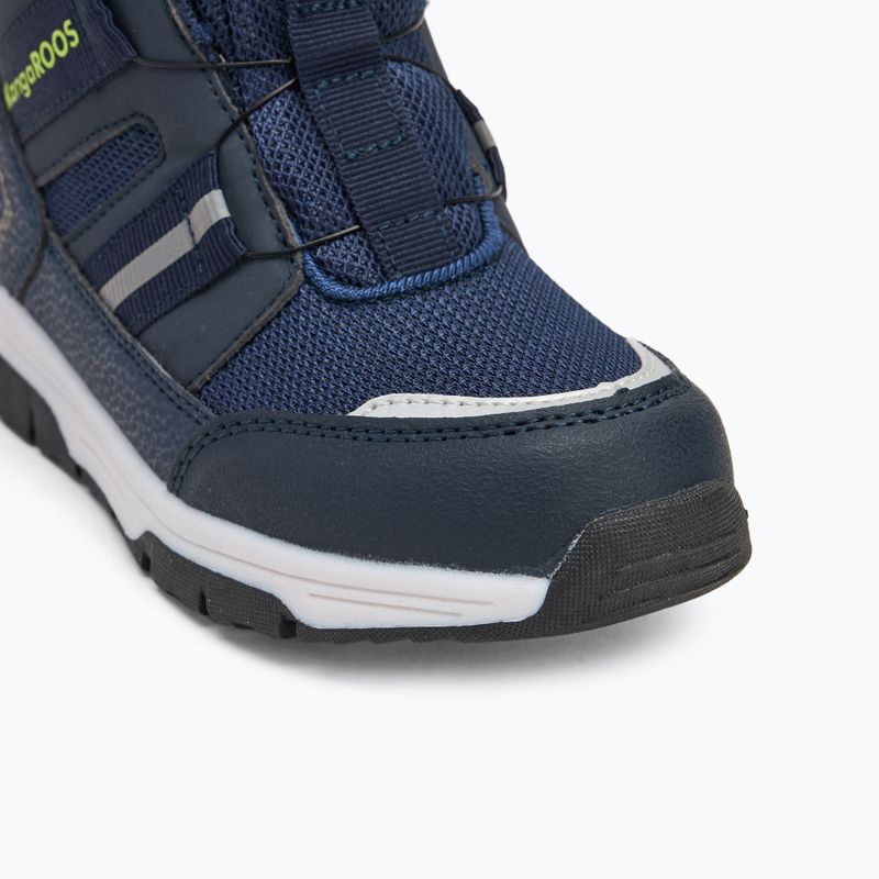 Śniegowce dziecięce KangaROOS K-MJ Hunter RTX FX dark navy / lime 7