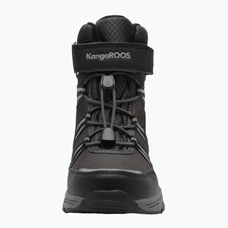 Śniegowce juniorskie KangaROOS K-MJ Eldora EV RTX jet black / steel grey 10