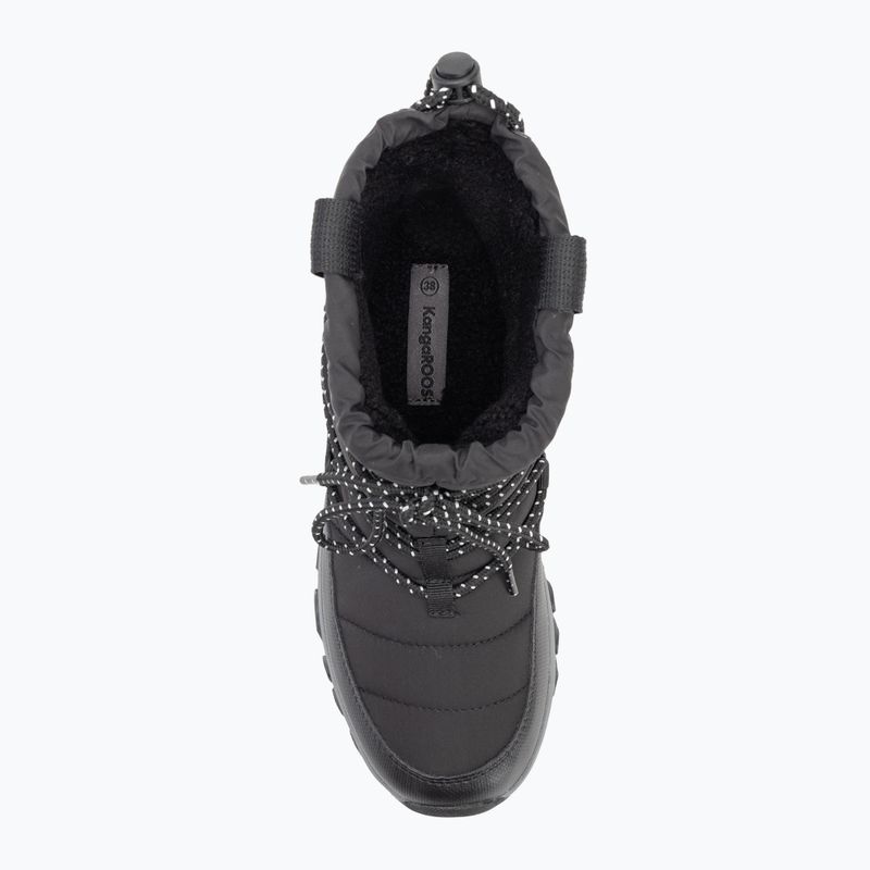 Śniegowce damskie KangaROOS K-FW Shego jet black / steel grey 5