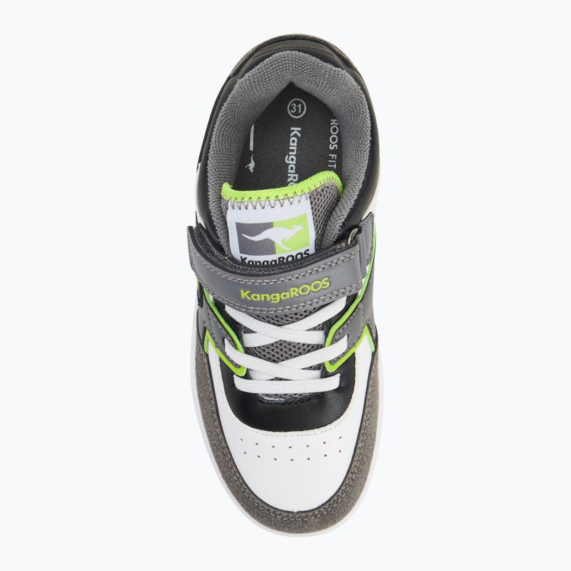 Buty dziecięce KangaROOS K-CP Bounder EV steel grey/neon green 5