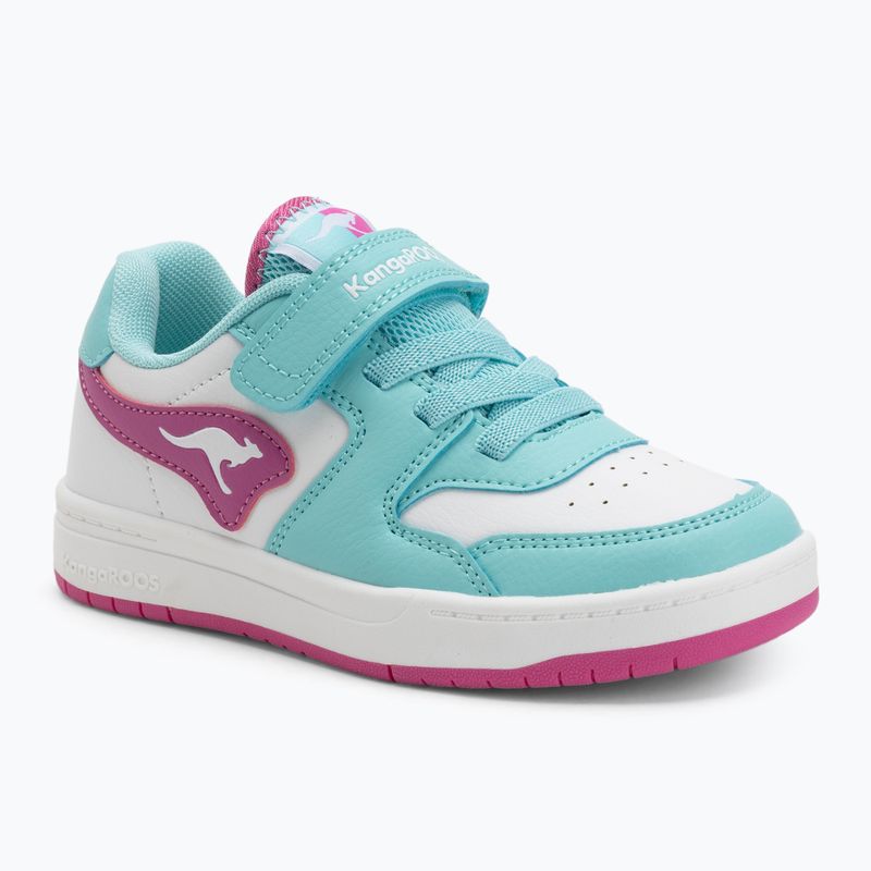 Buty dziecięce KangaROOS K-CP Fair EV ocean/fuchsia
