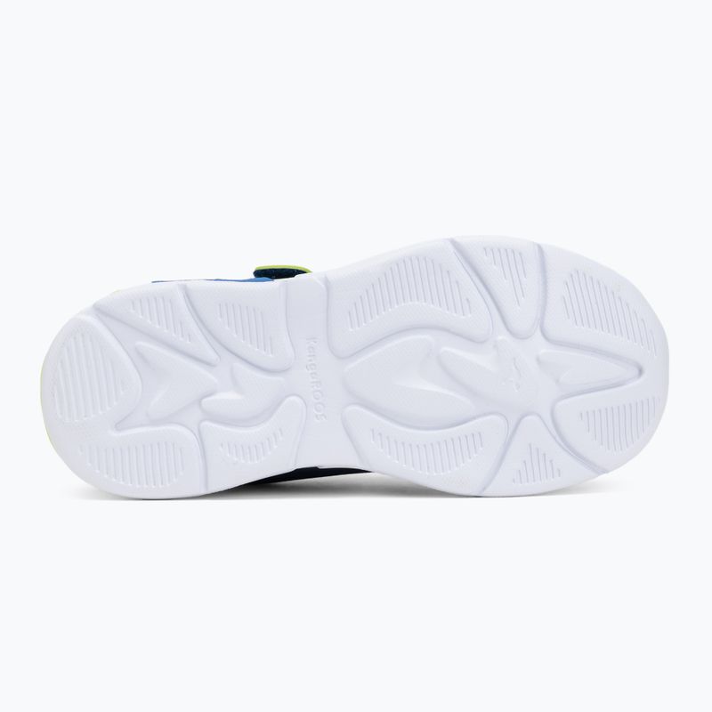 Buty dziecięce KangaROOS K-SLB Naro EV dark navy/lime 4