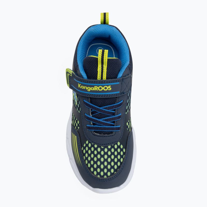 Buty dziecięce KangaROOS K-SLB Naro EV dark navy/lime 5