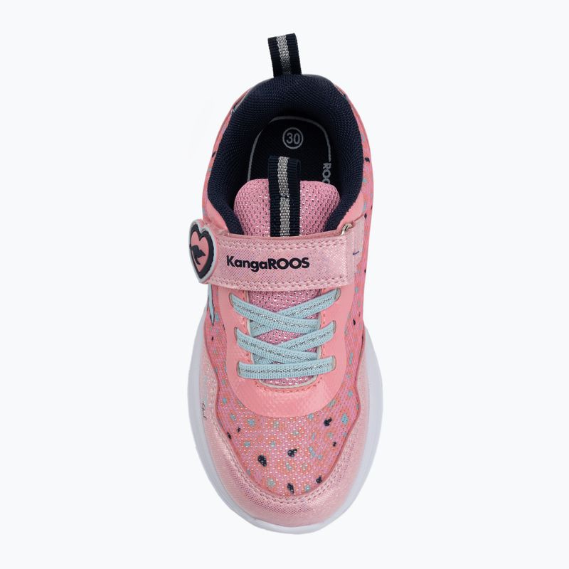 Buty dziecięce KangaROOS K-SLG Beauty EV rose/dark navy 5