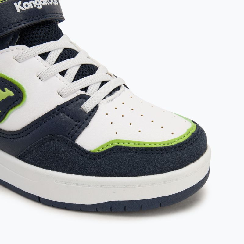 Buty dziecięce KangaROOS K-CP Dunkin Mid EV dark navy/lime 7