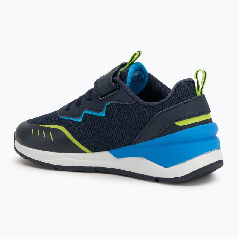 Buty dziecięce KangaROOS KD-Batter EV dark navy/lime 3
