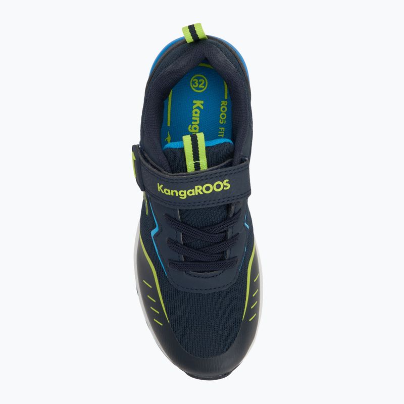 Buty dziecięce KangaROOS KD-Batter EV dark navy/lime 5