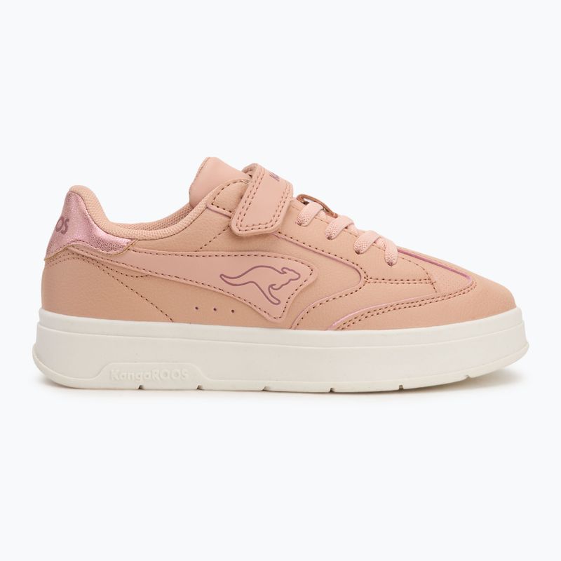 Buty dziecięce KangaROOS K-GK Ready EV transcendent pink/metallic rose 2