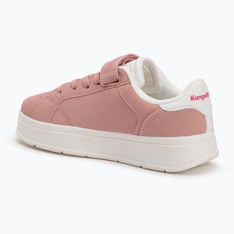 Buty dziecięce KangaROOS K-GK Milky EV rosewater/white 3