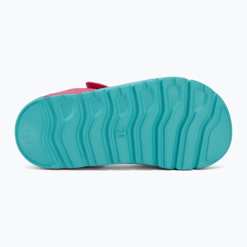 Sandały dziecięce Kangaroos KangaSwim II ocean/daisy pink 4