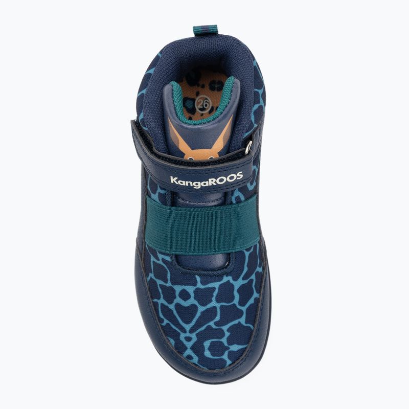 Buty dziecięce KangaROOS K-BFI Peppy EV k blue/safari party 5