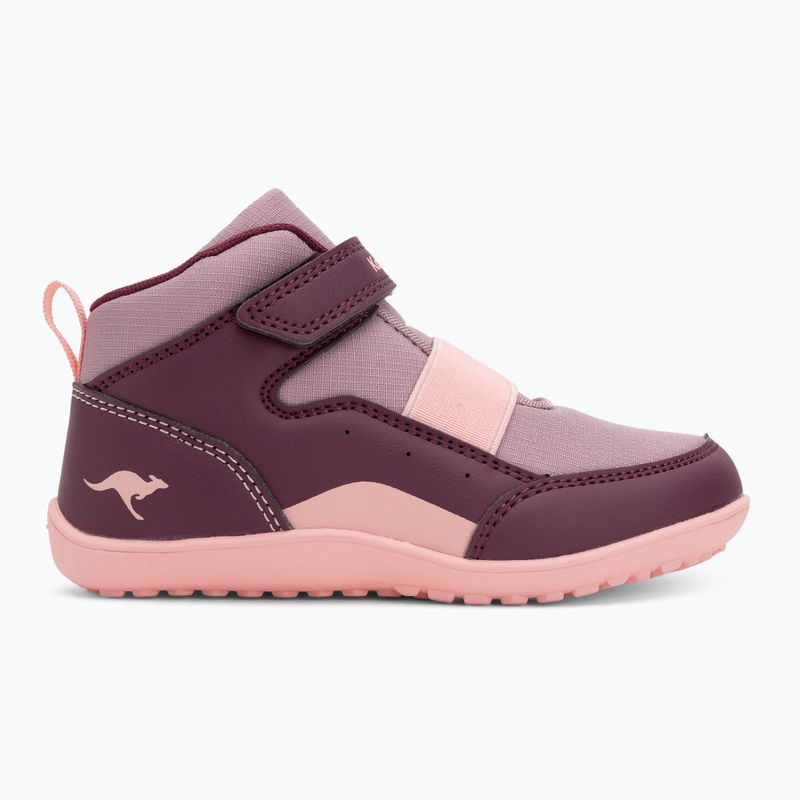Buty dziecięce KangaROOS K-BFI Peppy EV blackberry/daisy pink 2