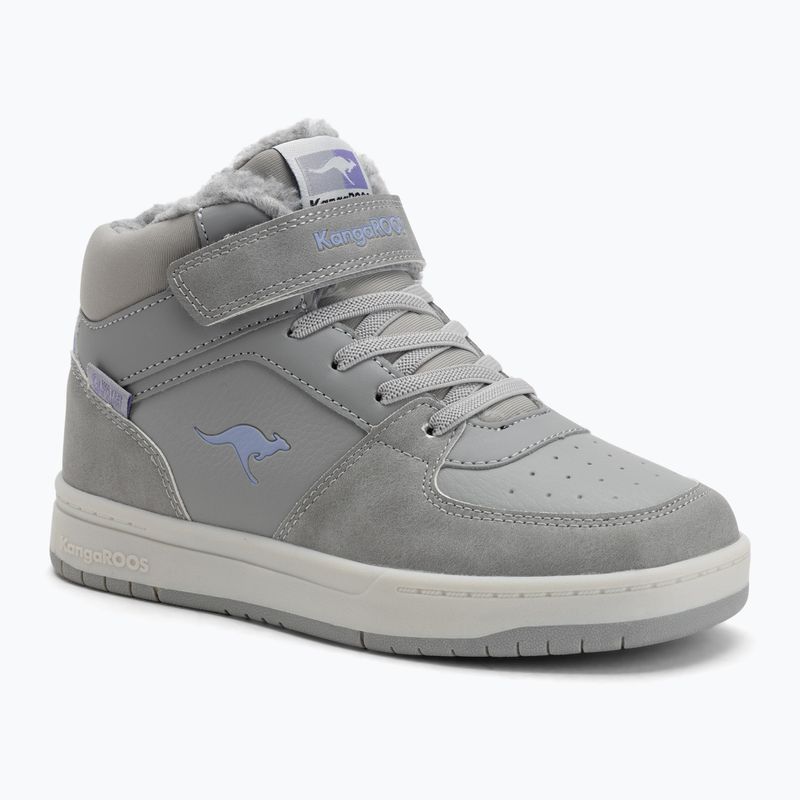 Buty dziecięce KangaROOS K-CP Bound Mid EV ultimate grey/lavendin