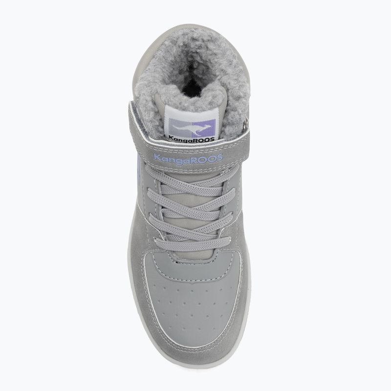 Buty dziecięce KangaROOS K-CP Bound Mid EV ultimate grey/lavendin 5