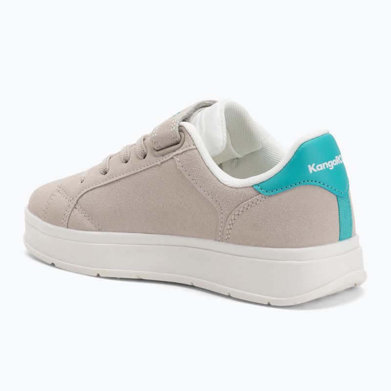 Buty dziecięce KangaROOS K-GK Milky EV crystal gray/ocean 3