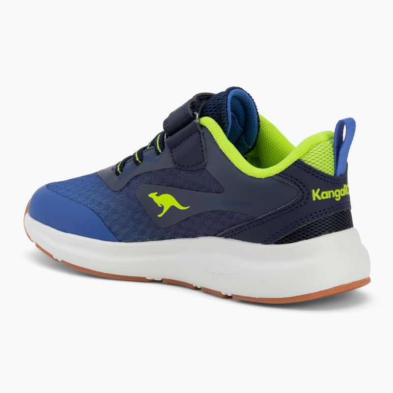 Buty dziecięce KangaROOS KB-Pang EV dk navy/lime 3