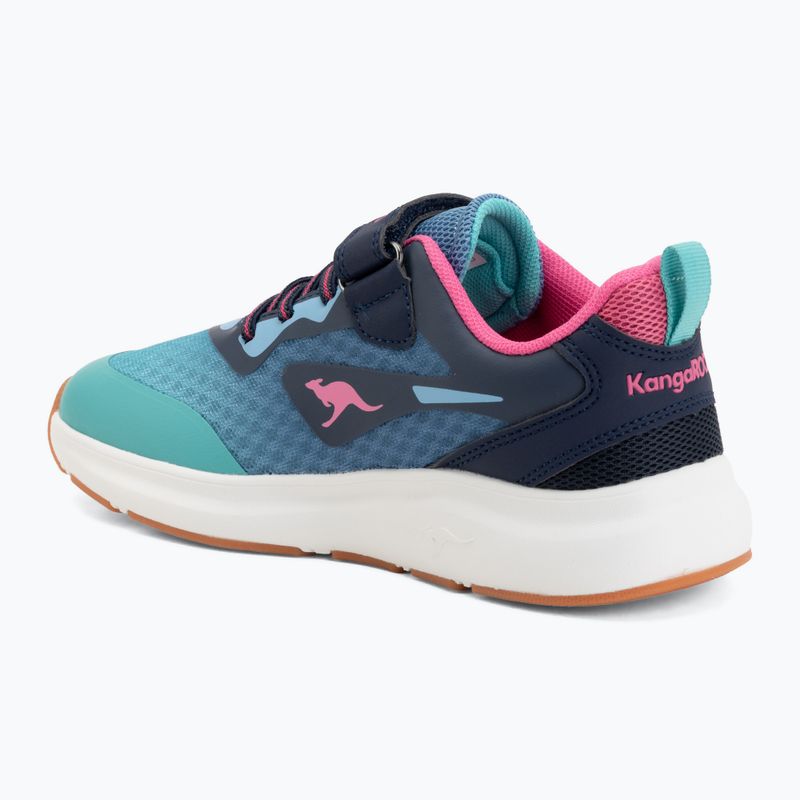 Buty dziecięce KangaROOS KB-Pang EV dk navy/daisy pink 3