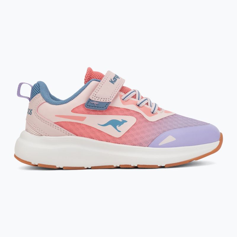 Buty dziecięce KangaROOS KB-Pang EV frost pink/lavender 2