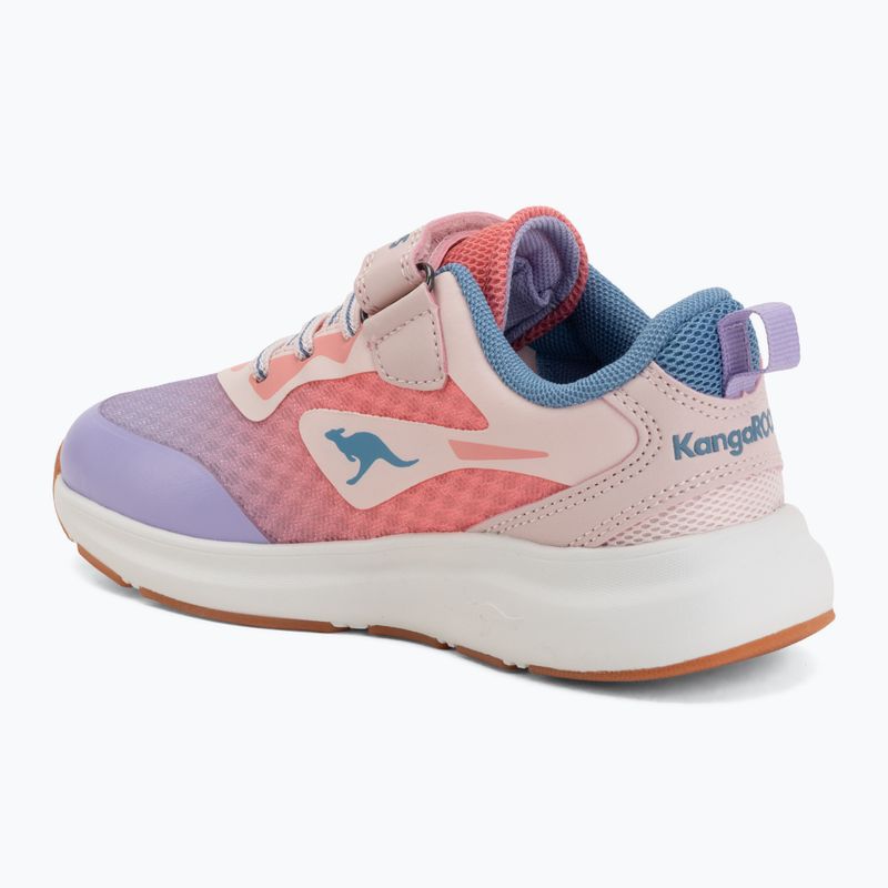 Buty dziecięce KangaROOS KB-Pang EV frost pink/lavender 3