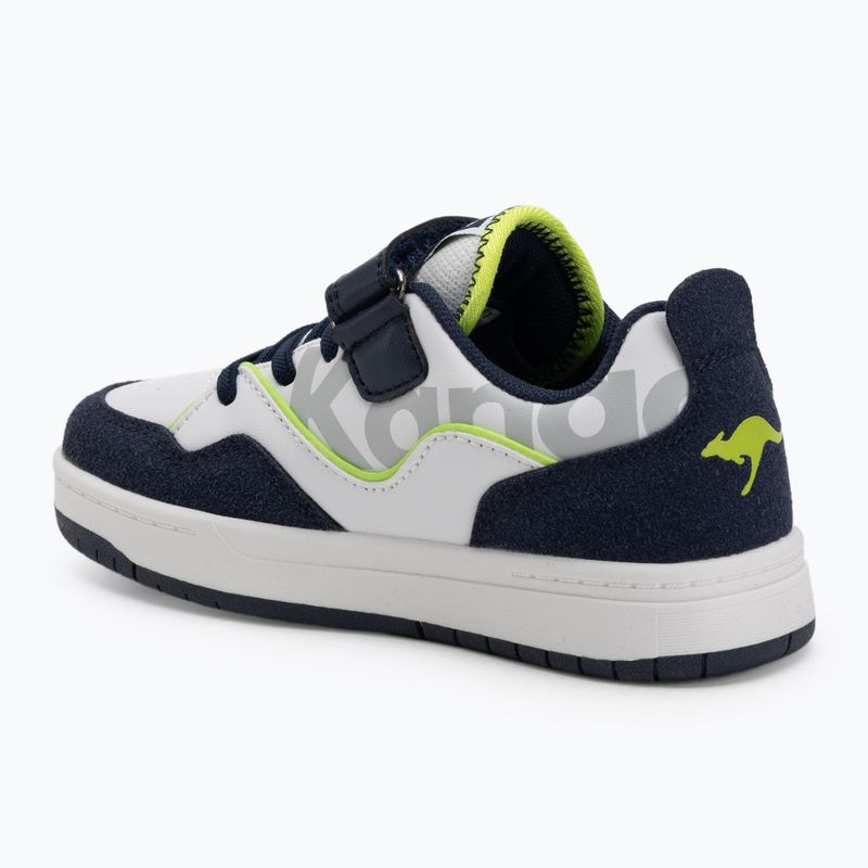 Buty dziecięce KangaROOS K-CP Allets EV dark navy/lime 3