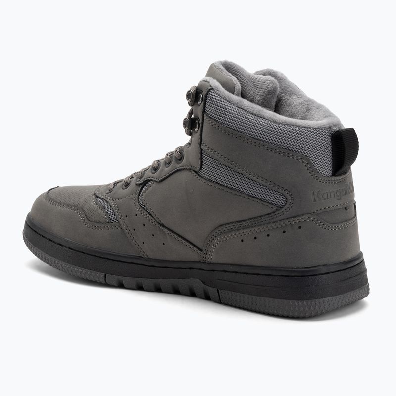 Buty męskie KangaROOS K-Watch Bliz steel grey/jet black 3